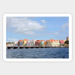 Colorful Houses of Willemstad, Curacao Magnet
